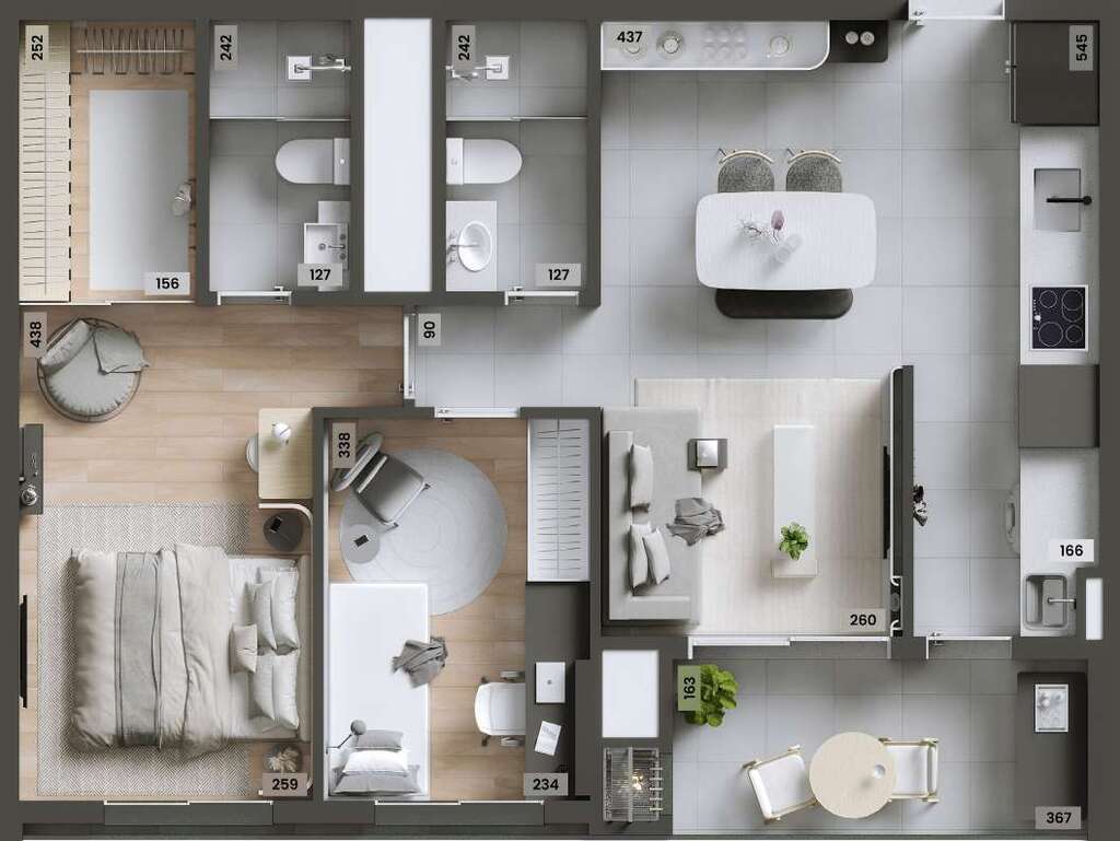 Apartamento à venda com 2 quartos, 6672m² - Foto 42