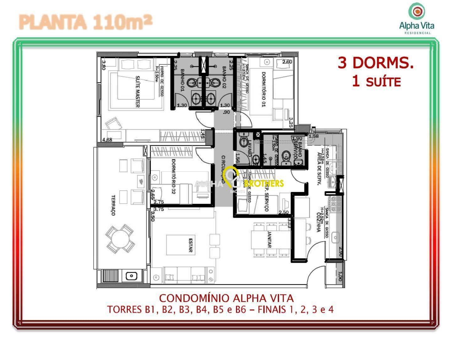 Apartamento para alugar com 2 quartos, 110m² - Foto 25