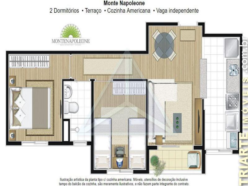 Apartamento à venda com 2 quartos, 46m² - Foto 13