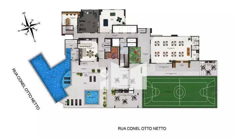 Apartamento à venda com 2 quartos, 60m² - Foto 3