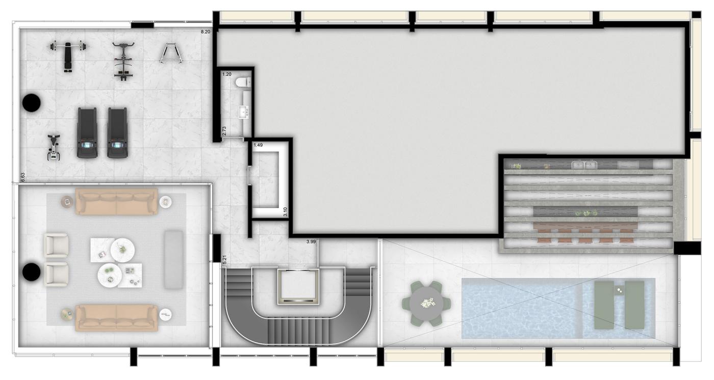 Apartamento à venda com 4 quartos, 358771m² - Foto 19