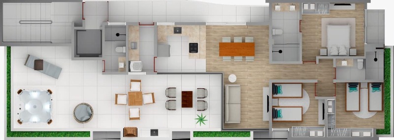 Apartamento à venda com 2 quartos, 56m² - Foto 7