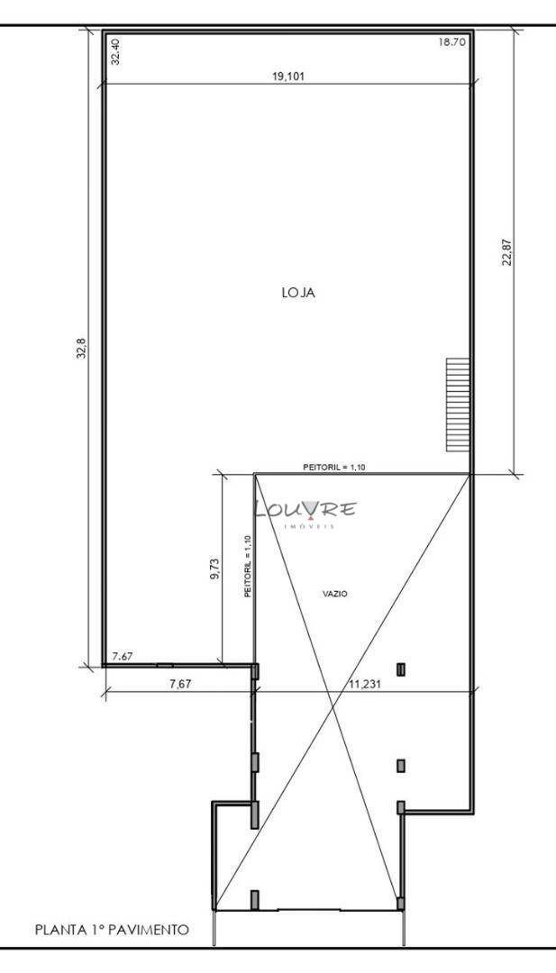 Loja-Salão à venda e aluguel, 1328m² - Foto 4