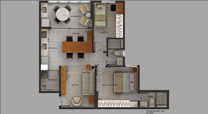 Apartamento à venda com 3 quartos, 110m² - Foto 14