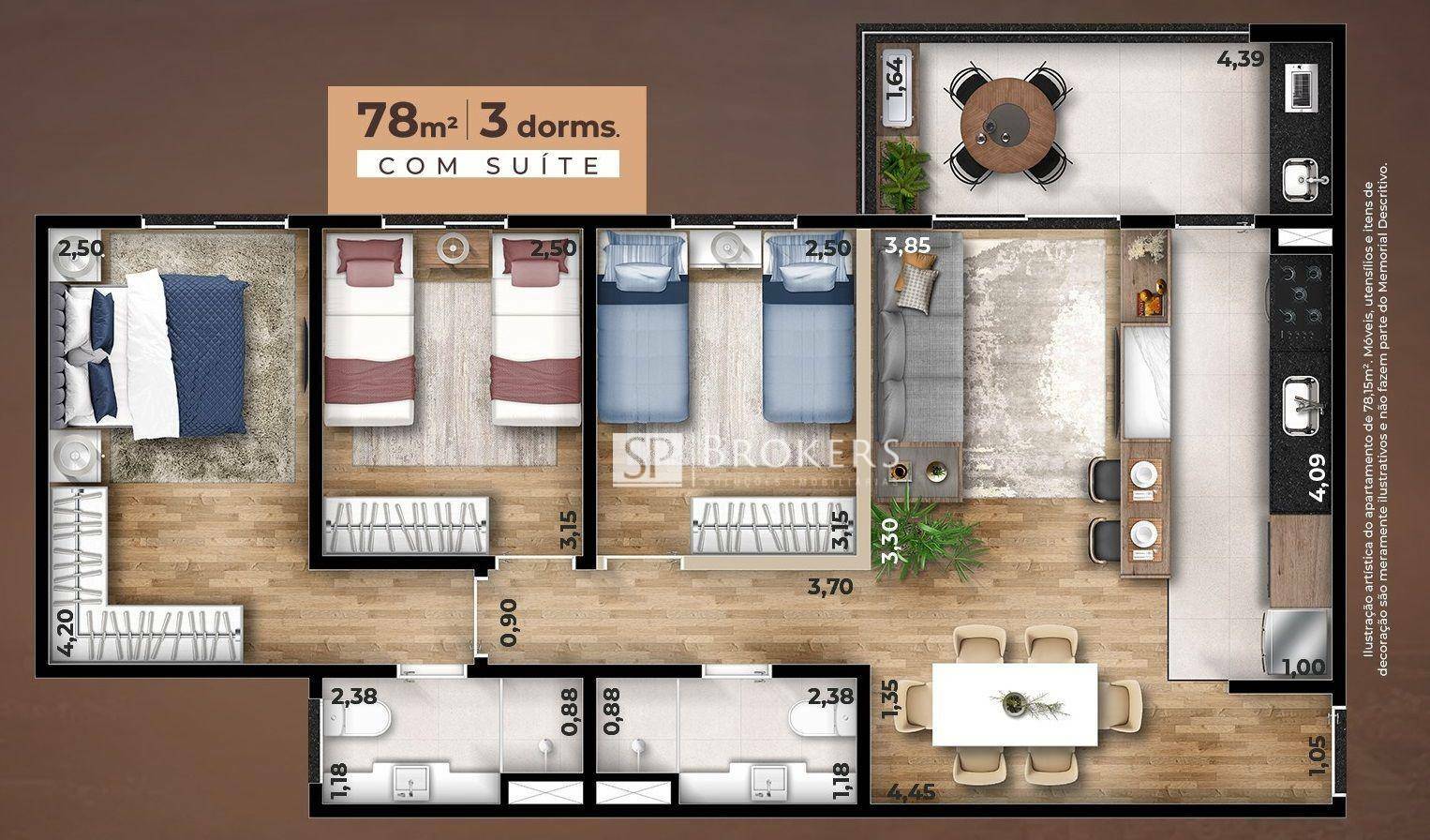 Apartamento à venda com 2 quartos, 66m² - Foto 52