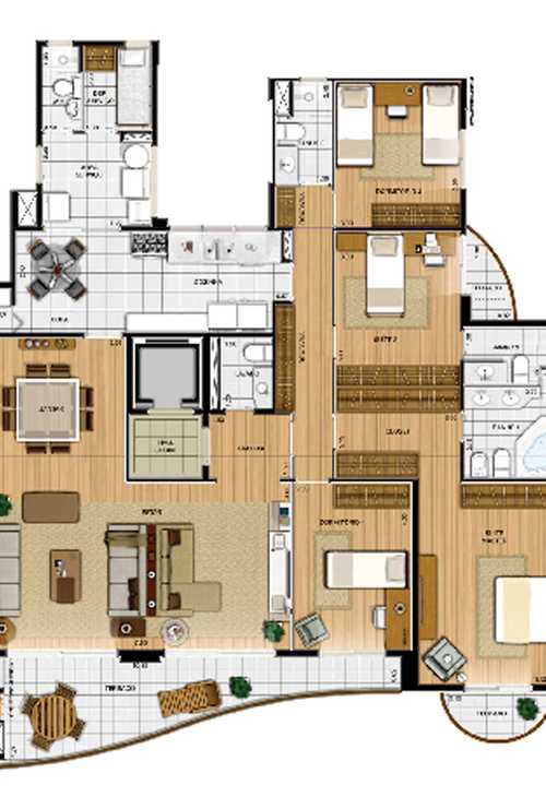 Apartamento à venda com 4 quartos, 337m² - Foto 10