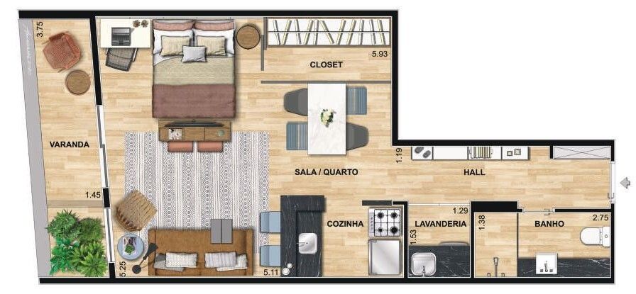 Cobertura à venda com 1 quarto, 43m² - Foto 31