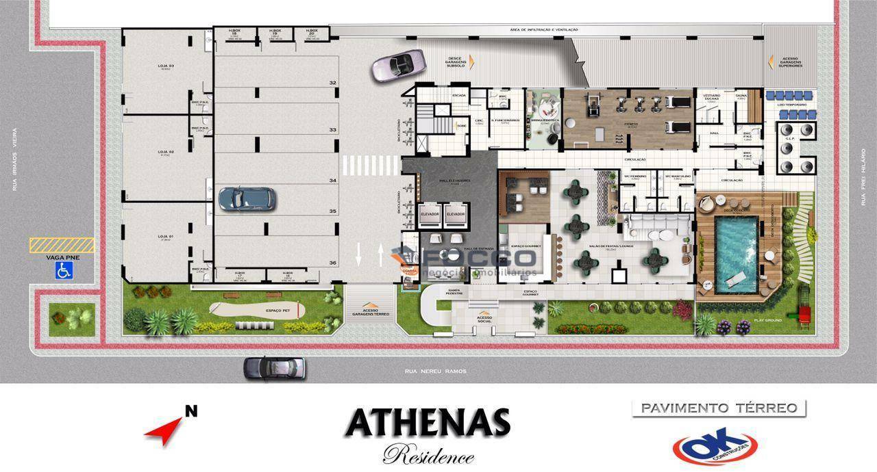 Apartamento à venda com 3 quartos, 134m² - Foto 21