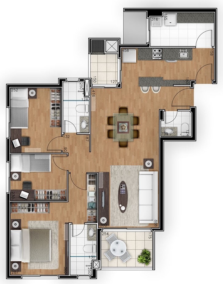 Apartamento à venda com 2 quartos, 7659m² - Foto 18