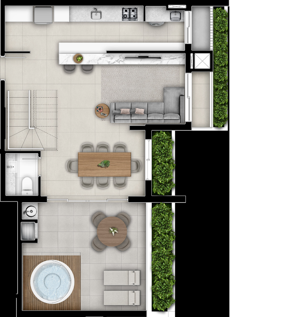 Apartamento à venda com 2 quartos, 16768m² - Foto 18