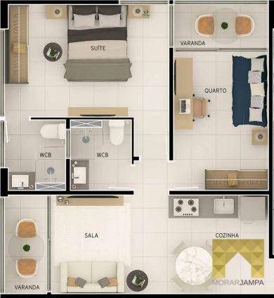 Apartamento à venda com 2 quartos, 65m² - Foto 13