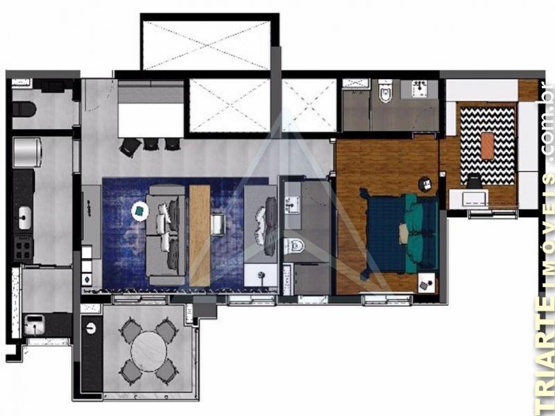 Apartamento à venda com 2 quartos, 82m² - Foto 16