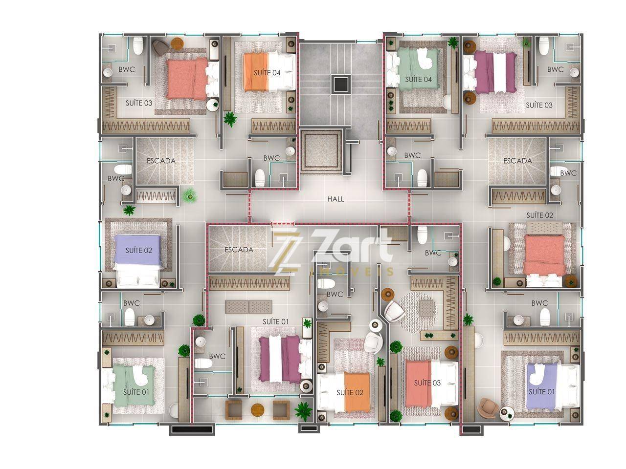 Cobertura à venda com 4 quartos, 140m² - Foto 6