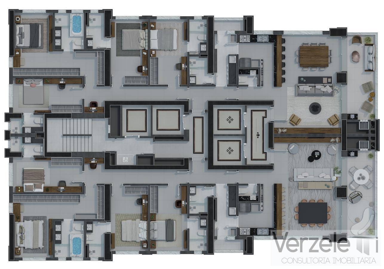 Apartamento à venda com 4 quartos, 213m² - Foto 37