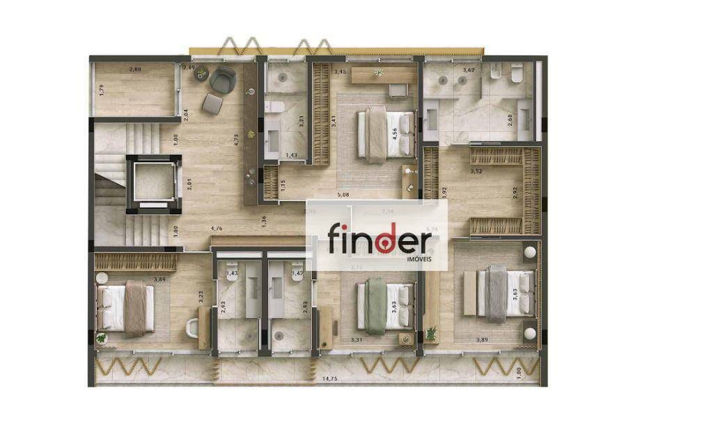 Casa de Condomínio à venda com 4 quartos, 802m² - Foto 54