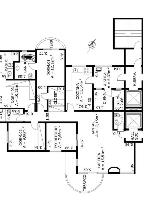 Apartamento à venda com 4 quartos, 284m² - Foto 8