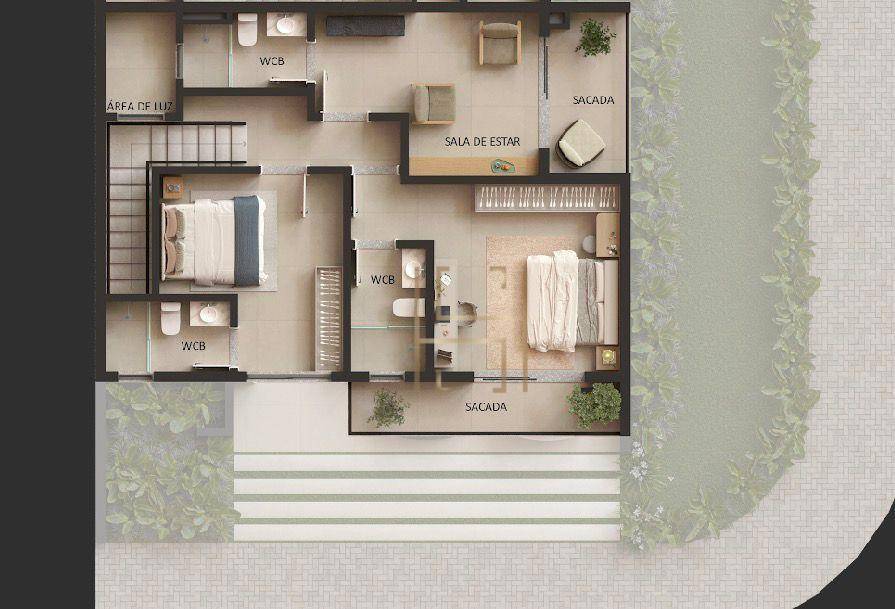 Casa, 3 quartos, 100 m² - Foto 2