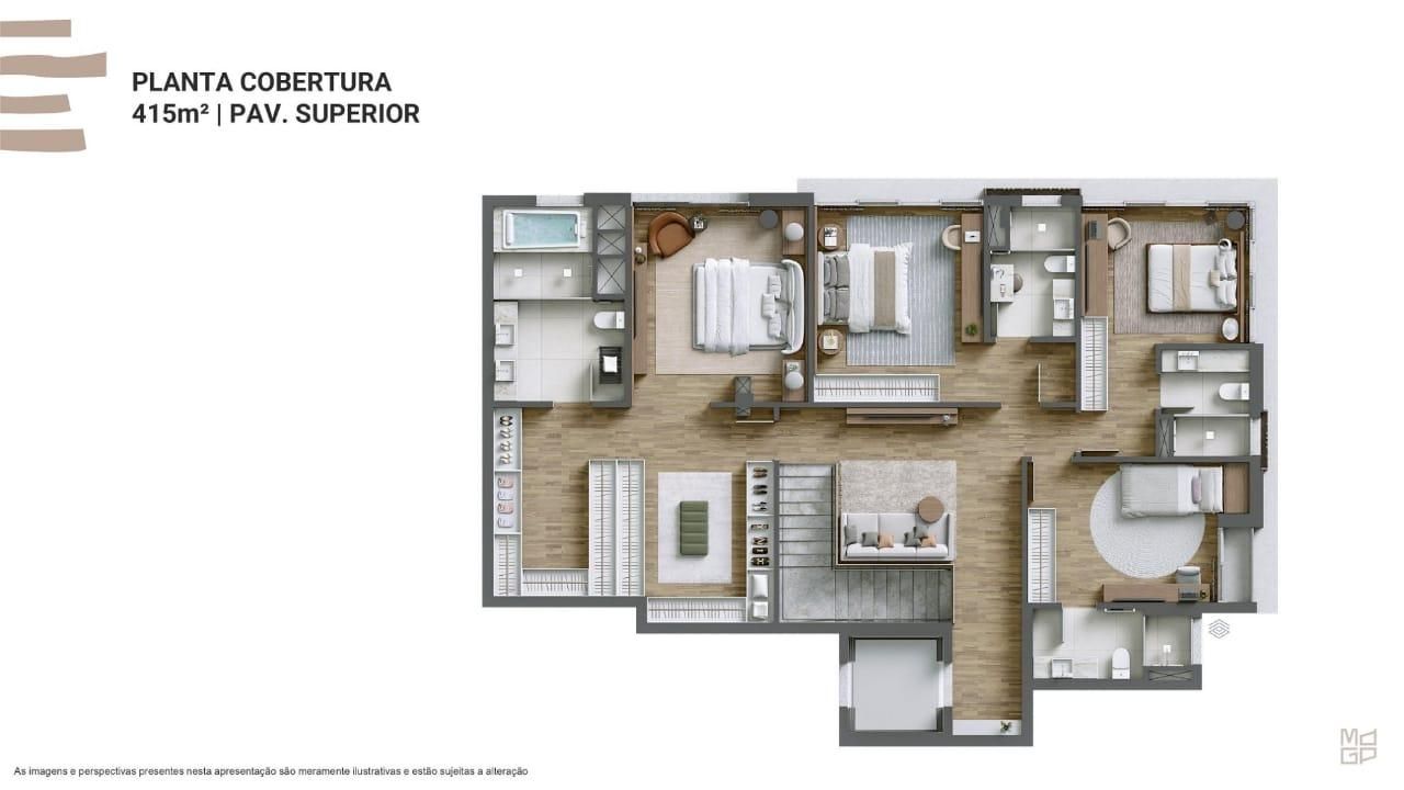 Apartamento à venda com 3 quartos, 218m² - Foto 20