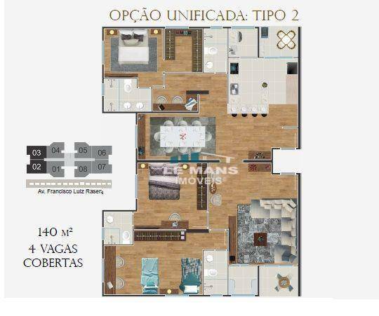 Apartamento à venda com 3 quartos, 70m² - Foto 39