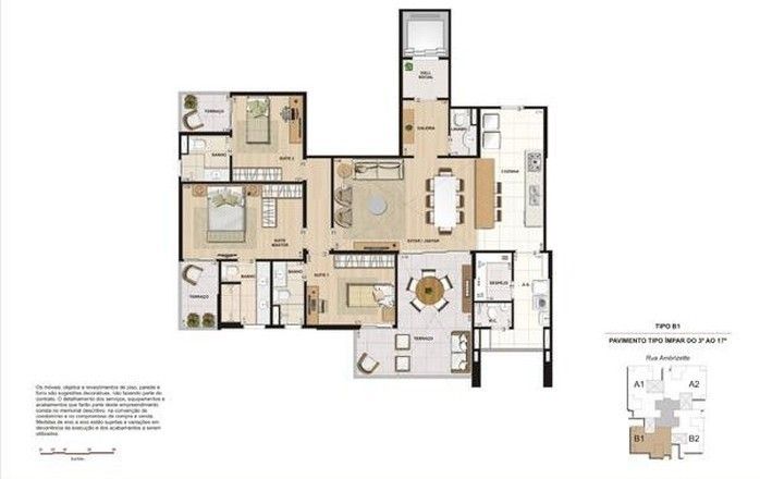 Apartamento à venda com 3 quartos, 178m² - Foto 7