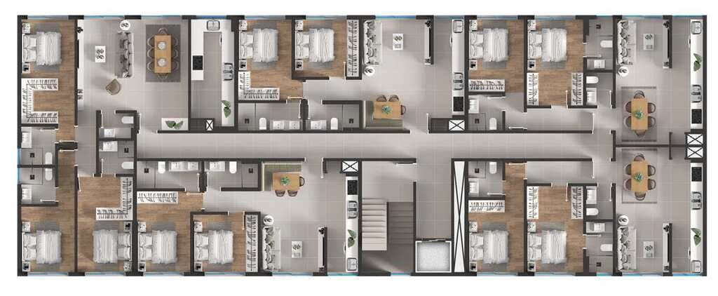 Apartamento à venda com 2 quartos, 142m² - Foto 34