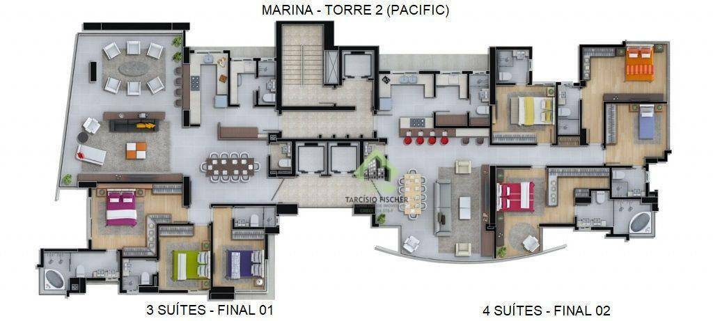 Apartamento à venda com 3 quartos, 253M2 - Foto 60