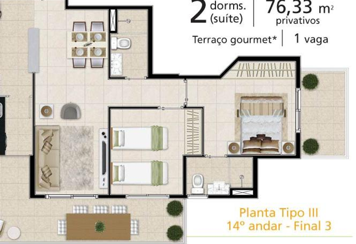 Apartamento à venda com 2 quartos, 65m² - Foto 11