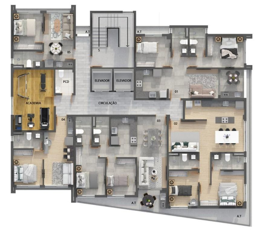 Apartamento à venda com 1 quarto, 30m² - Foto 20