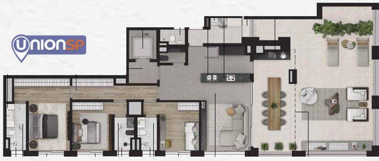 Apartamento à venda com 3 quartos, 155m² - Foto 23