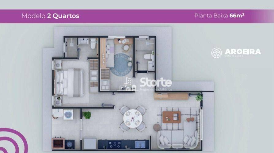 Casa de Condomínio à venda com 3 quartos, 71m² - Foto 22