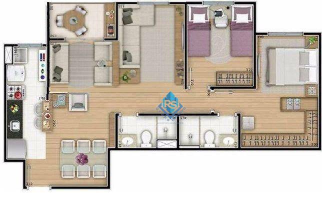 Apartamento à venda com 3 quartos, 71m² - Foto 26