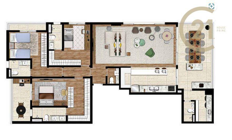 Apartamento à venda com 3 quartos, 163m² - Foto 17