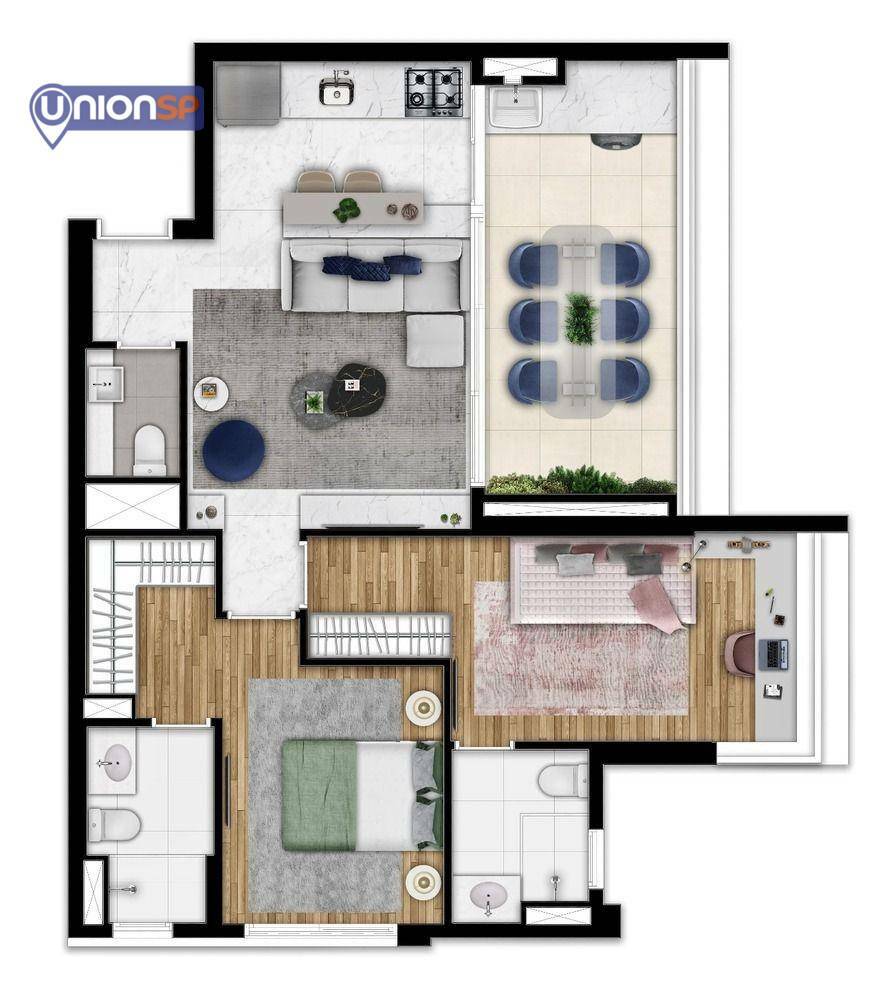 Apartamento à venda com 3 quartos, 116m² - Foto 5