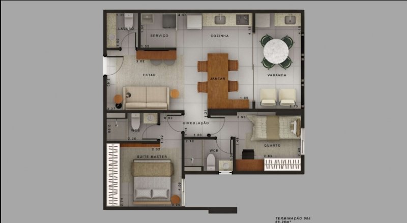 Apartamento à venda com 3 quartos, 110m² - Foto 11