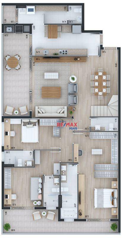 Apartamento à venda com 3 quartos, 143m² - Foto 42