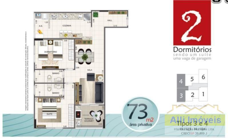 Apartamento à venda com 2 quartos, 73m² - Foto 28