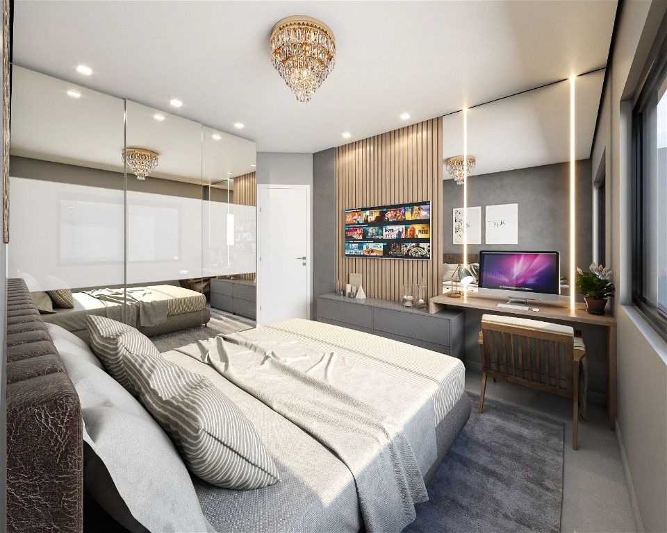 Apartamento à venda com 3 quartos, 100m² - Foto 2