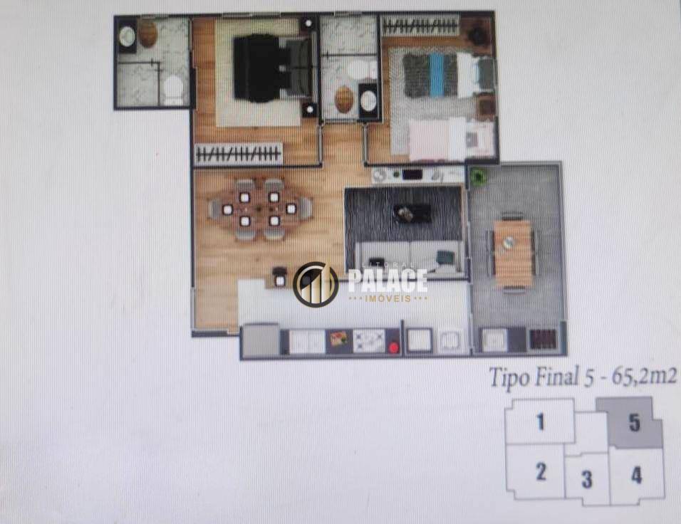 Apartamento à venda com 2 quartos, 72m² - Foto 48