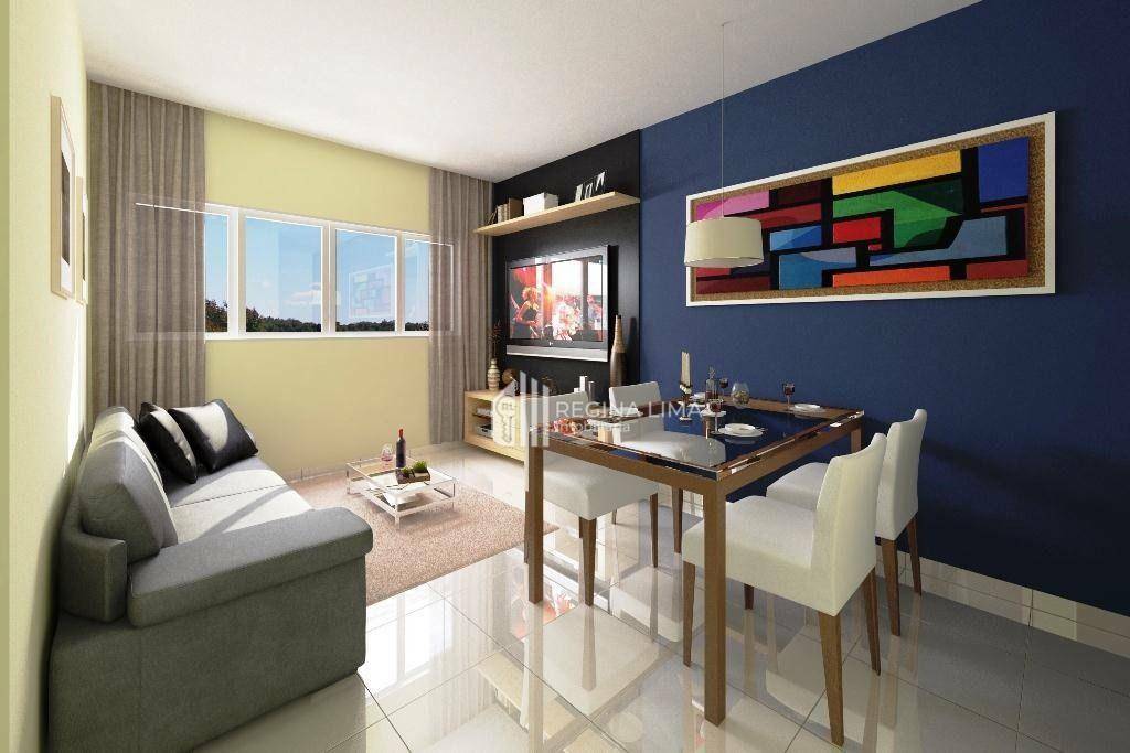 Apartamento à venda com 2 quartos, 58m² - Foto 2