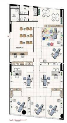 Conjunto Comercial-Sala à venda com 1 quarto, 200m² - Foto 13