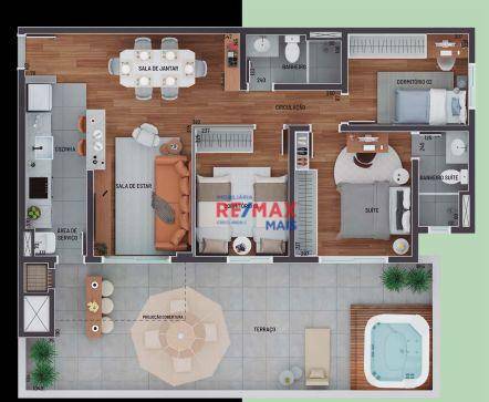 Apartamento à venda com 2 quartos, 59m² - Foto 20