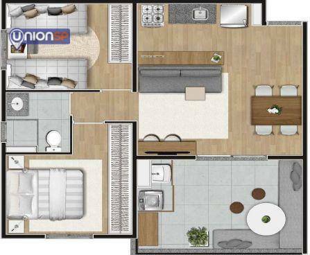 Apartamento à venda com 2 quartos, 57m² - Foto 21