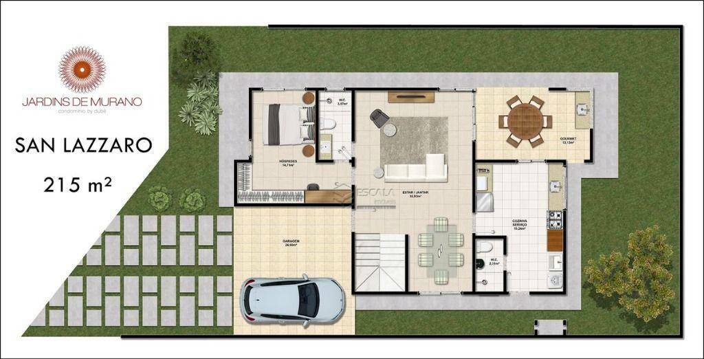 Casa de Condomínio à venda com 3 quartos, 160m² - Foto 55