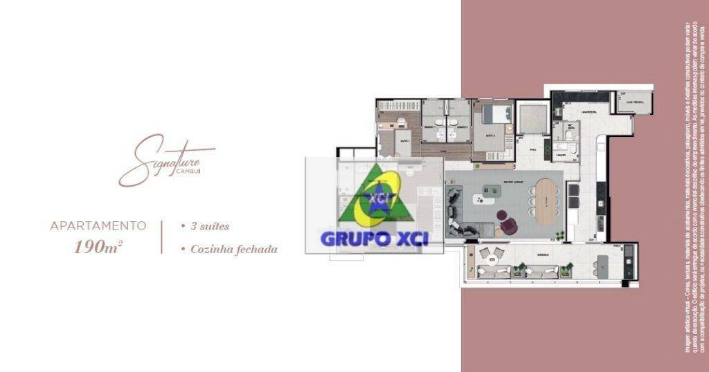 Apartamento à venda com 3 quartos, 190m² - Foto 55