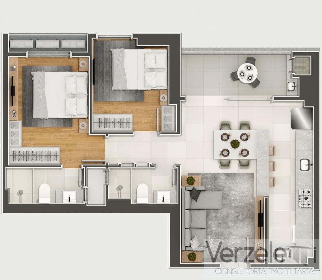 Apartamento à venda com 3 quartos, 96m² - Foto 22