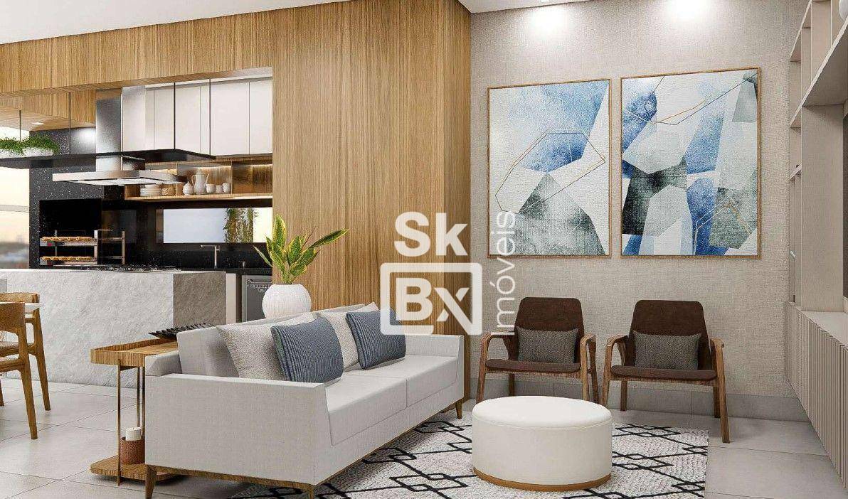 Apartamento à venda com 3 quartos, 142m² - Foto 2