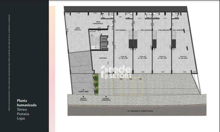 Loja-Salão à venda, 104m² - Foto 3