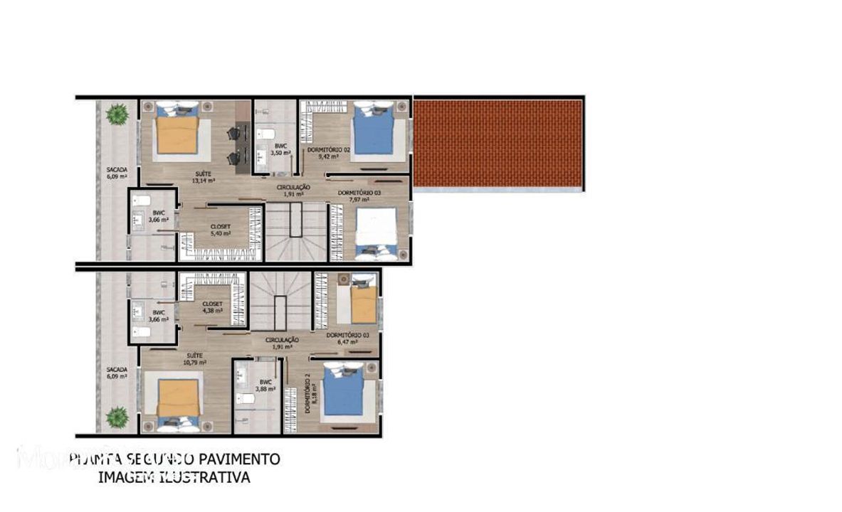 Sobrado à venda com 3 quartos, 166m² - Foto 23