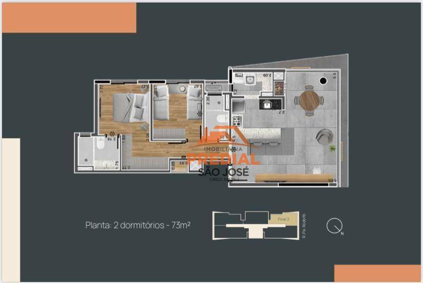 Apartamento à venda com 2 quartos, 73m² - Foto 18