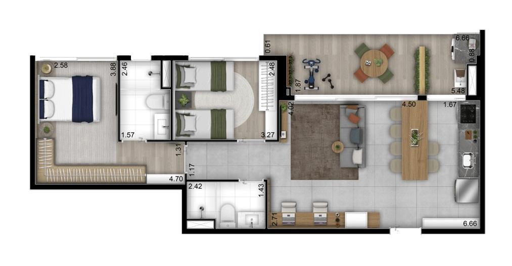 Apartamento à venda com 3 quartos, 35123m² - Foto 19